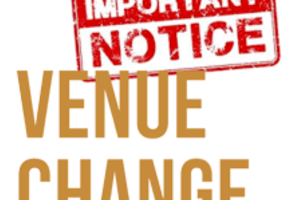 Drop In and Chat Venue Change 